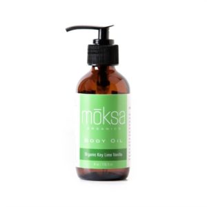 Body Oil in a 4 oz. bottle.